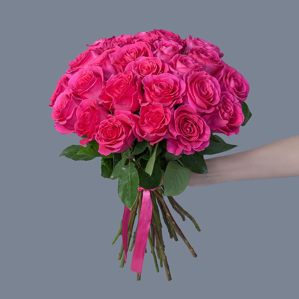 25 роз Пинк Флойд 70 см